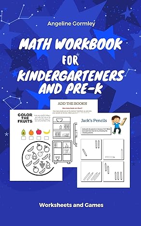 Math Workbook for Kindergarteners and PreK: Worksheets and Games - Epub + Converted PDF